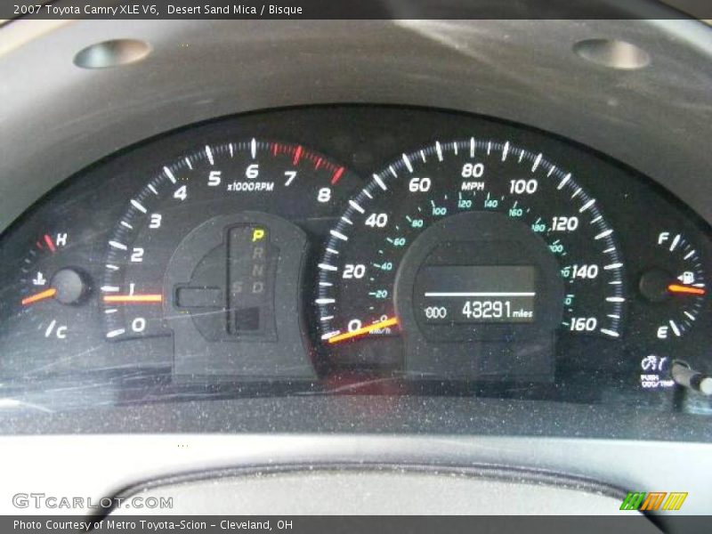 Desert Sand Mica / Bisque 2007 Toyota Camry XLE V6