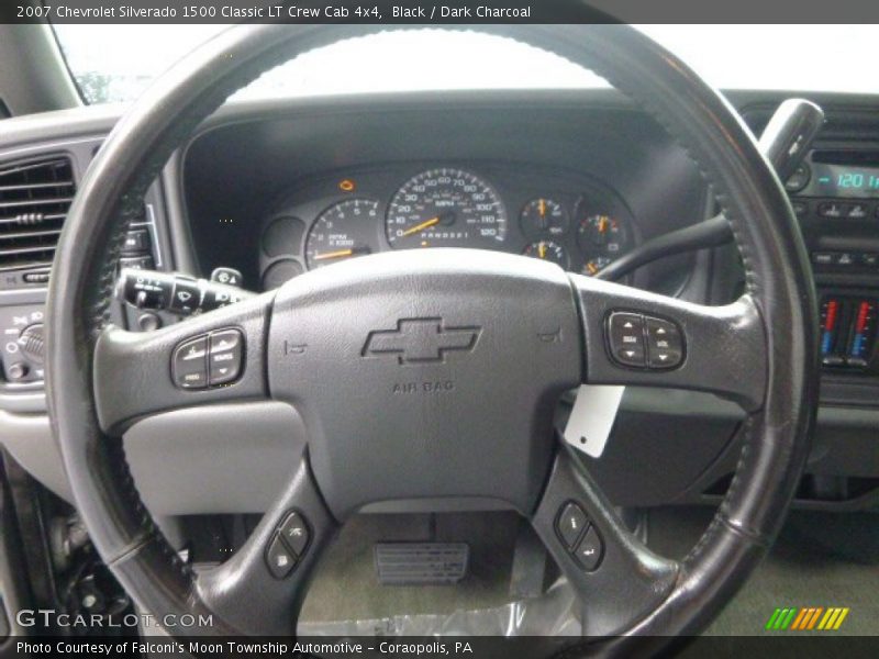Black / Dark Charcoal 2007 Chevrolet Silverado 1500 Classic LT Crew Cab 4x4