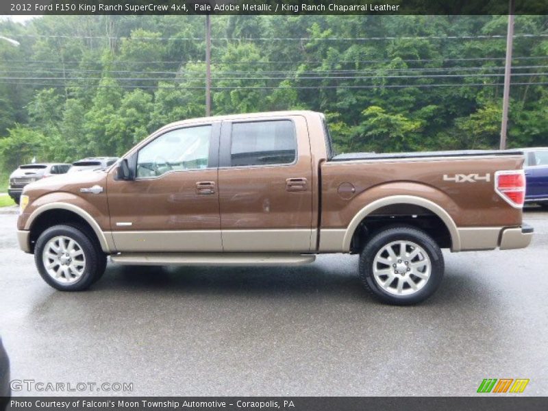 Pale Adobe Metallic / King Ranch Chaparral Leather 2012 Ford F150 King Ranch SuperCrew 4x4