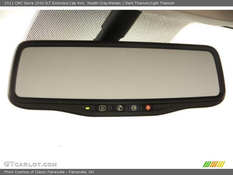 Stealth Gray Metallic / Dark Titanium/Light Titanium 2011 GMC Sierra 1500 SLT Extended Cab 4x4