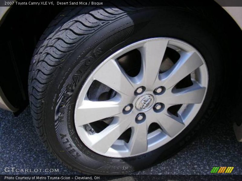 Desert Sand Mica / Bisque 2007 Toyota Camry XLE V6