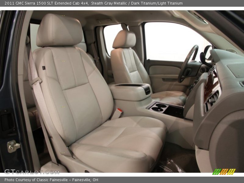 Front Seat of 2011 Sierra 1500 SLT Extended Cab 4x4