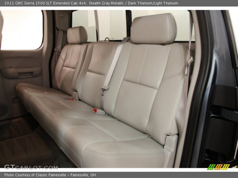 Stealth Gray Metallic / Dark Titanium/Light Titanium 2011 GMC Sierra 1500 SLT Extended Cab 4x4