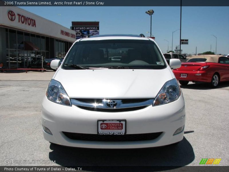 Arctic Frost Pearl / Stone Gray 2006 Toyota Sienna Limited
