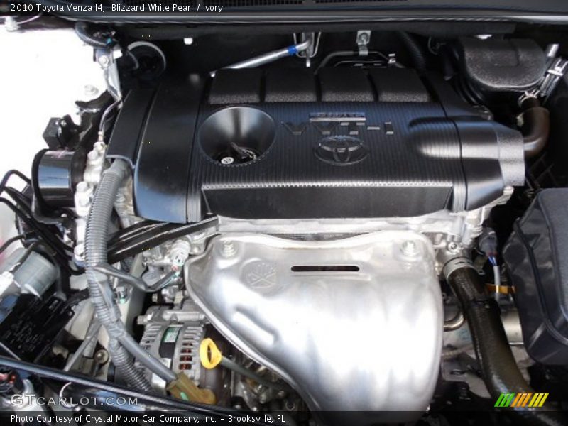Blizzard White Pearl / Ivory 2010 Toyota Venza I4