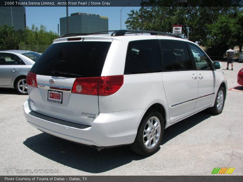 Arctic Frost Pearl / Stone Gray 2006 Toyota Sienna Limited