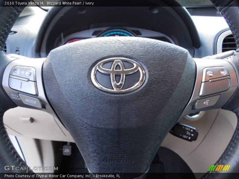 Blizzard White Pearl / Ivory 2010 Toyota Venza I4