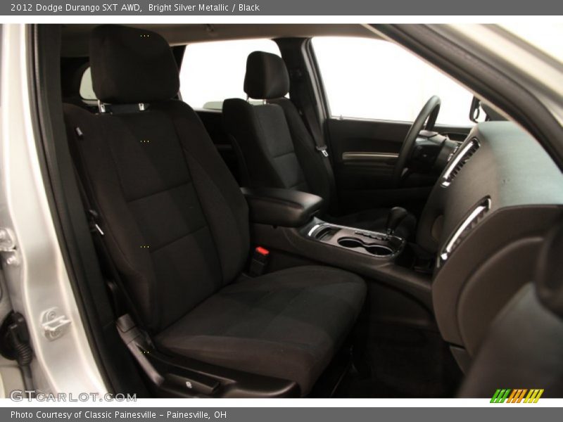 Bright Silver Metallic / Black 2012 Dodge Durango SXT AWD