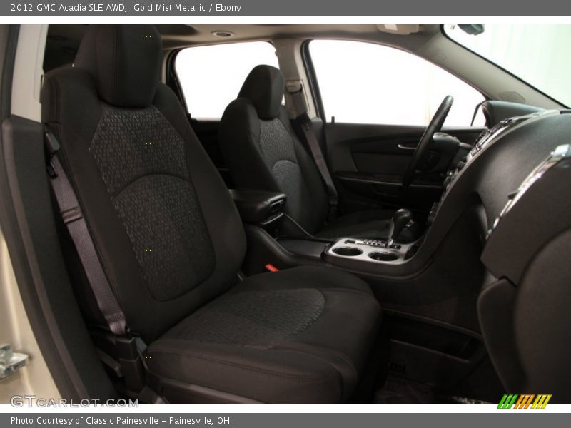 Gold Mist Metallic / Ebony 2012 GMC Acadia SLE AWD