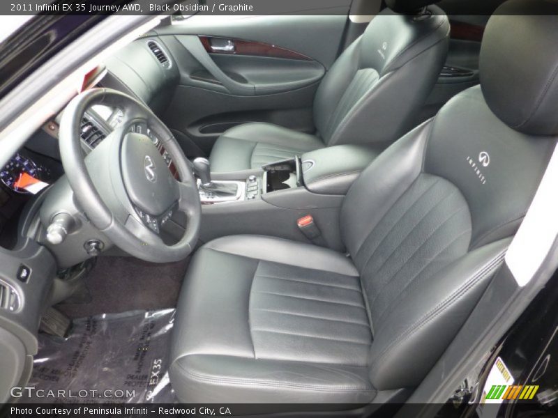 Black Obsidian / Graphite 2011 Infiniti EX 35 Journey AWD