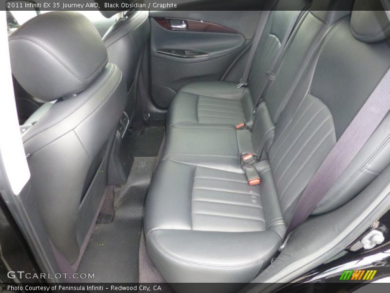 Black Obsidian / Graphite 2011 Infiniti EX 35 Journey AWD