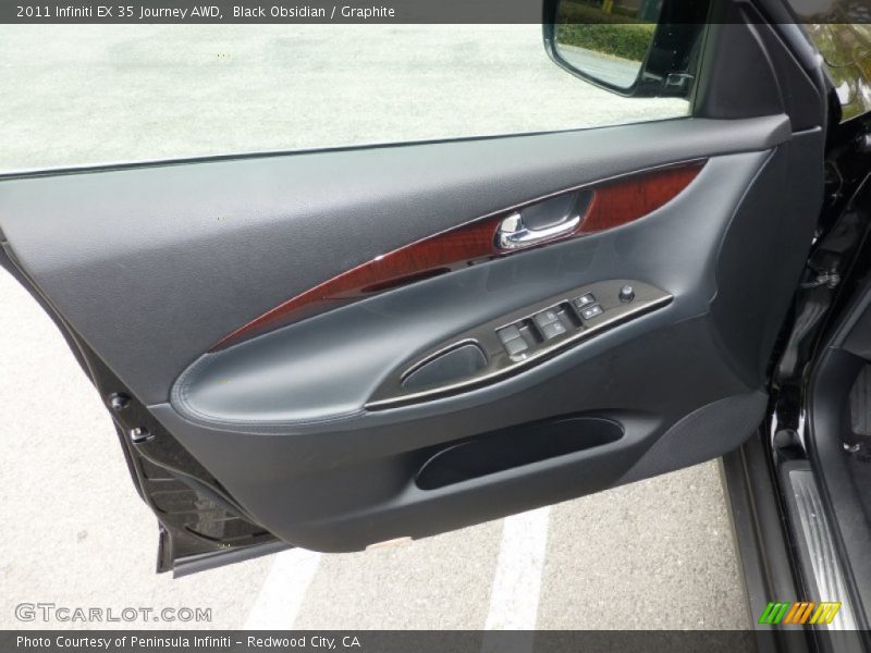 Black Obsidian / Graphite 2011 Infiniti EX 35 Journey AWD