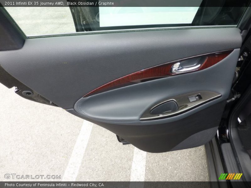 Black Obsidian / Graphite 2011 Infiniti EX 35 Journey AWD