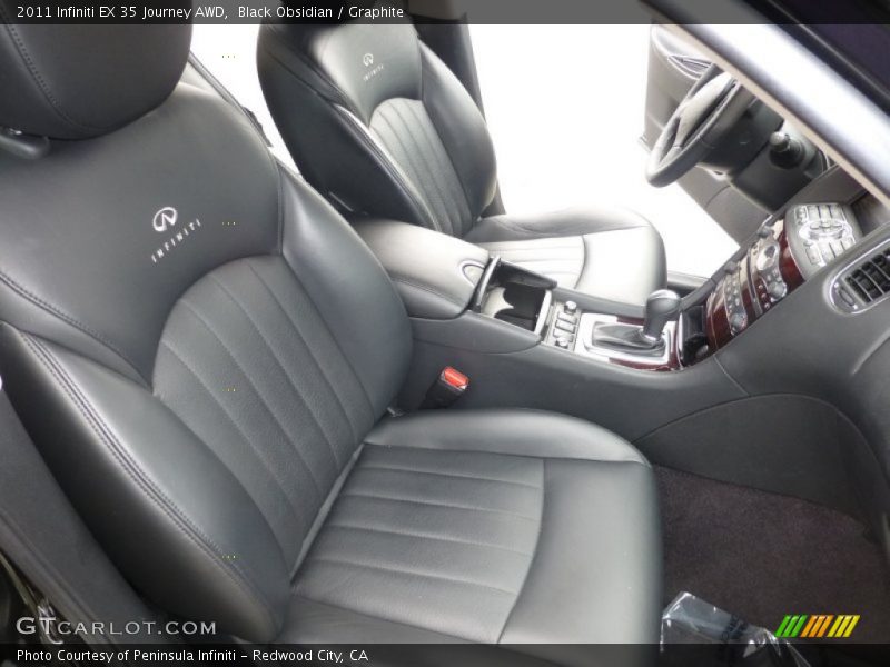 Black Obsidian / Graphite 2011 Infiniti EX 35 Journey AWD