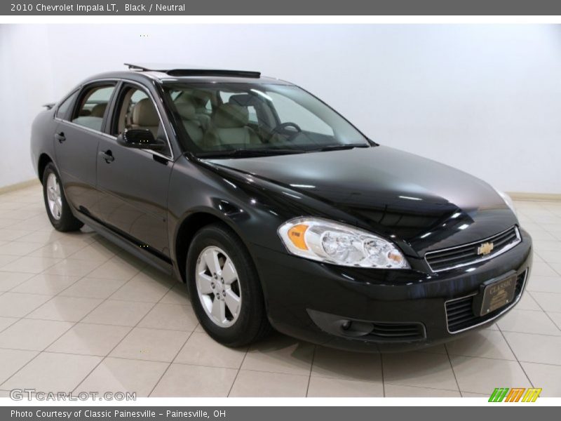 Black / Neutral 2010 Chevrolet Impala LT