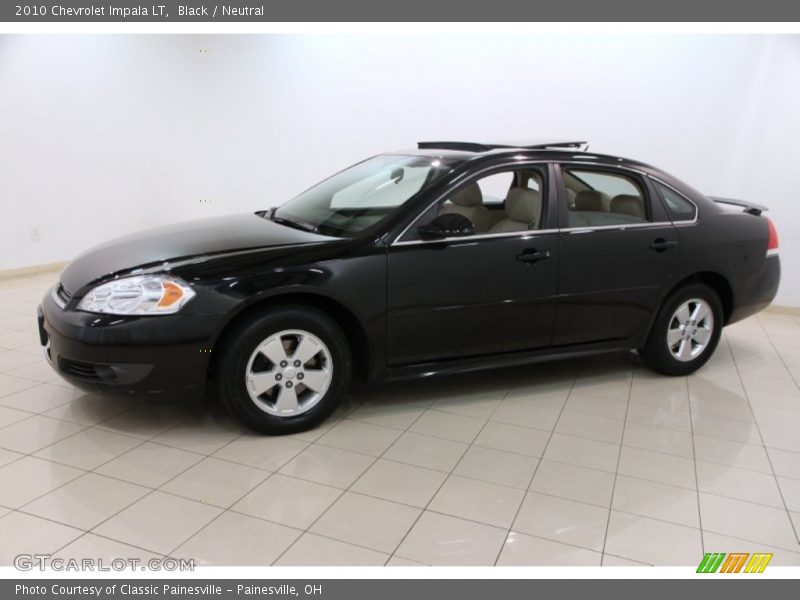 Black / Neutral 2010 Chevrolet Impala LT