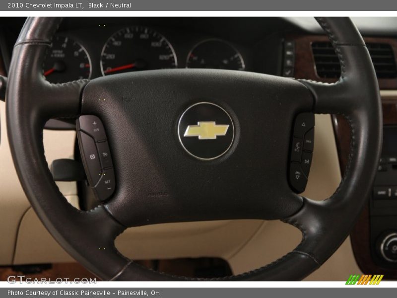 Black / Neutral 2010 Chevrolet Impala LT