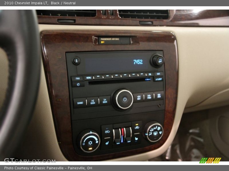 Black / Neutral 2010 Chevrolet Impala LT