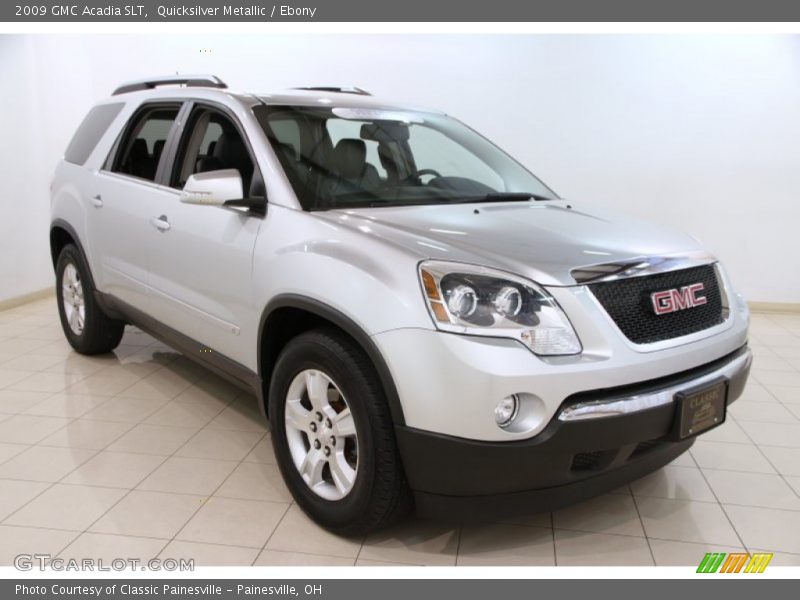 Quicksilver Metallic / Ebony 2009 GMC Acadia SLT