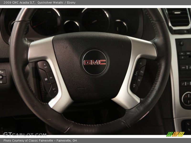 Quicksilver Metallic / Ebony 2009 GMC Acadia SLT