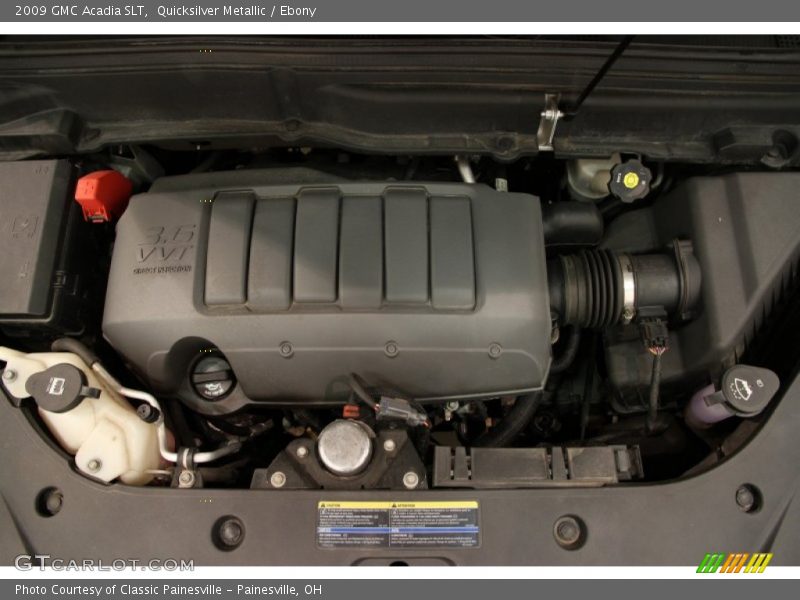 Quicksilver Metallic / Ebony 2009 GMC Acadia SLT