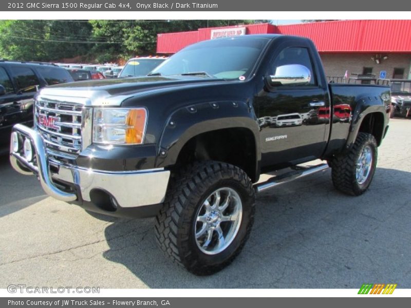 Onyx Black / Dark Titanium 2012 GMC Sierra 1500 Regular Cab 4x4