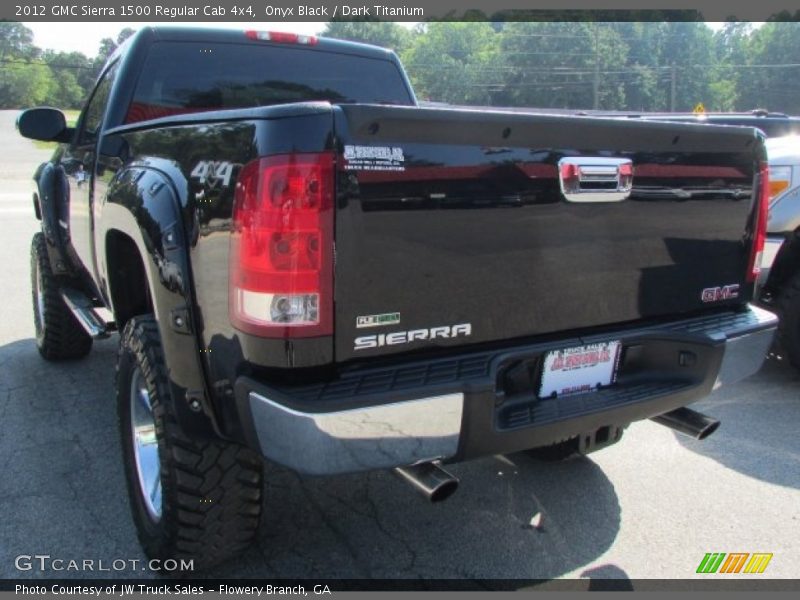 Onyx Black / Dark Titanium 2012 GMC Sierra 1500 Regular Cab 4x4