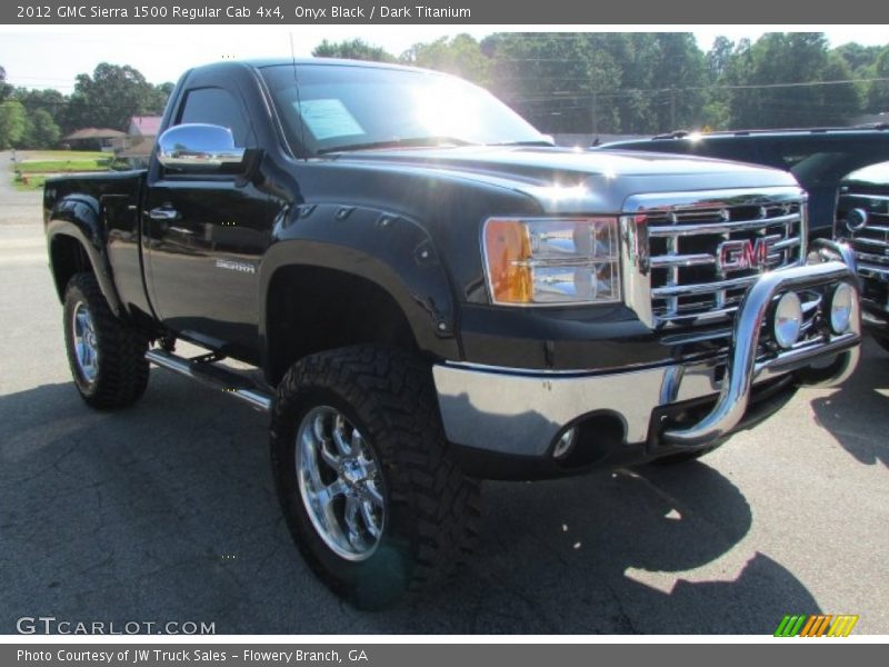 Onyx Black / Dark Titanium 2012 GMC Sierra 1500 Regular Cab 4x4