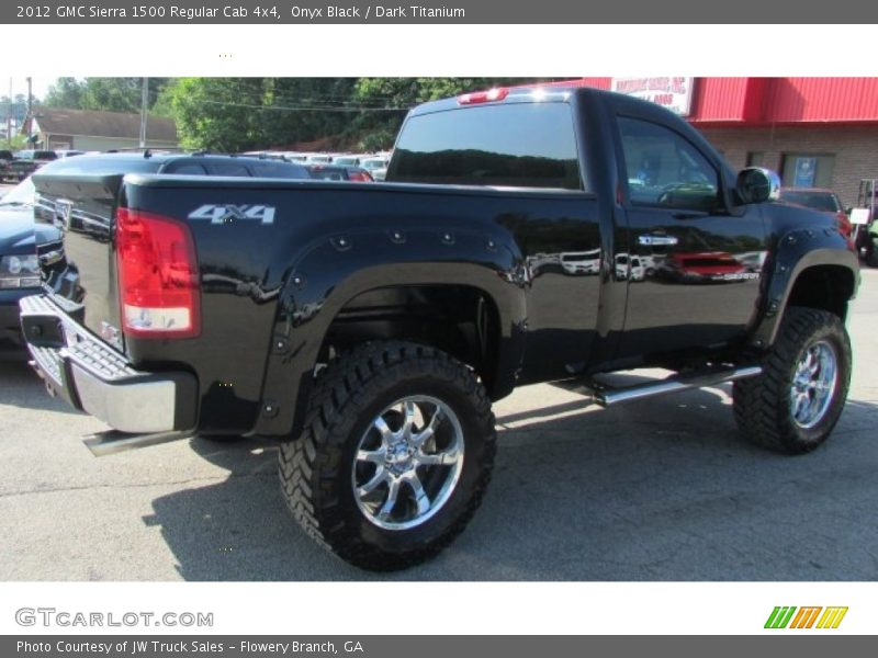 Onyx Black / Dark Titanium 2012 GMC Sierra 1500 Regular Cab 4x4