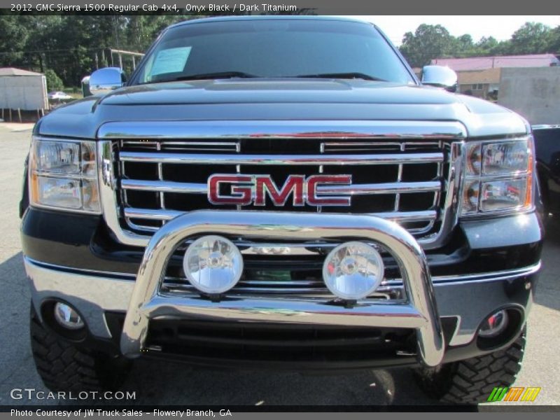 Onyx Black / Dark Titanium 2012 GMC Sierra 1500 Regular Cab 4x4