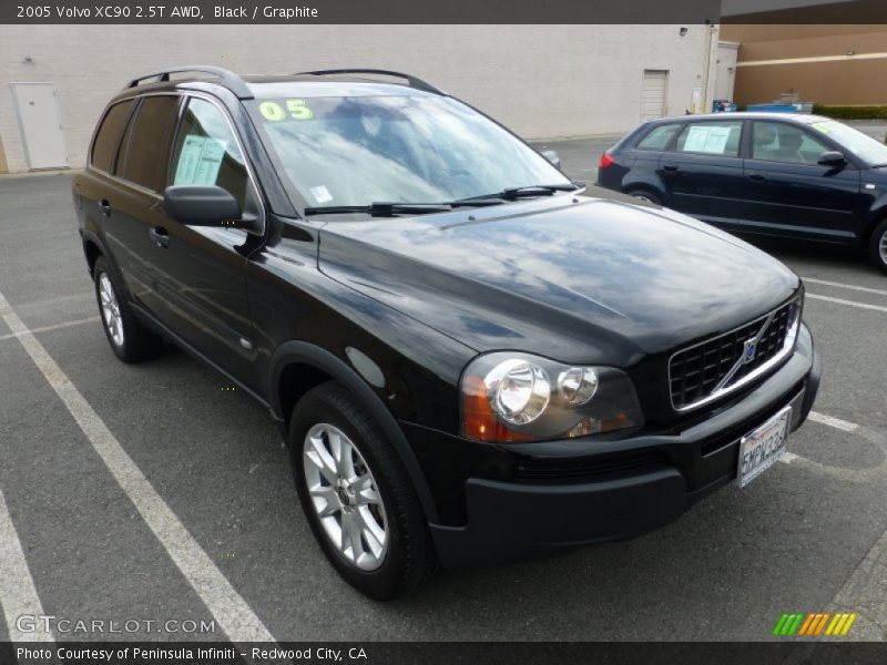 Black / Graphite 2005 Volvo XC90 2.5T AWD