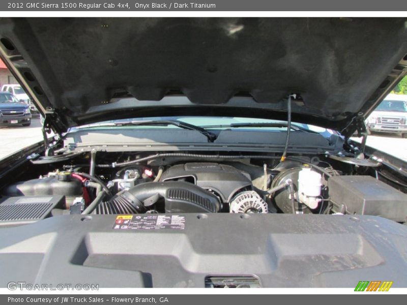 Onyx Black / Dark Titanium 2012 GMC Sierra 1500 Regular Cab 4x4