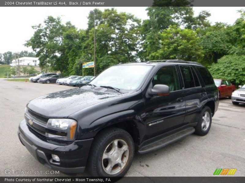 Black / Dark Pewter 2004 Chevrolet TrailBlazer LS 4x4