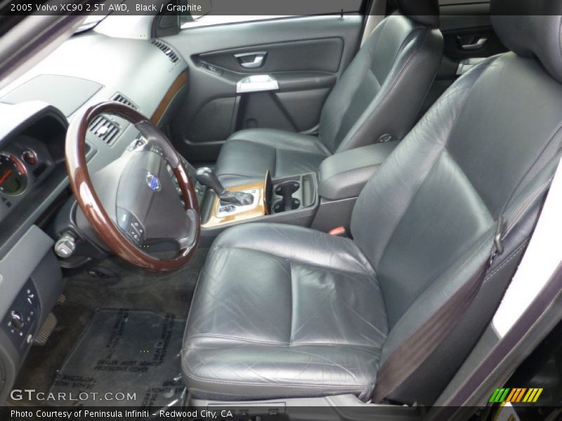  2005 XC90 2.5T AWD Graphite Interior