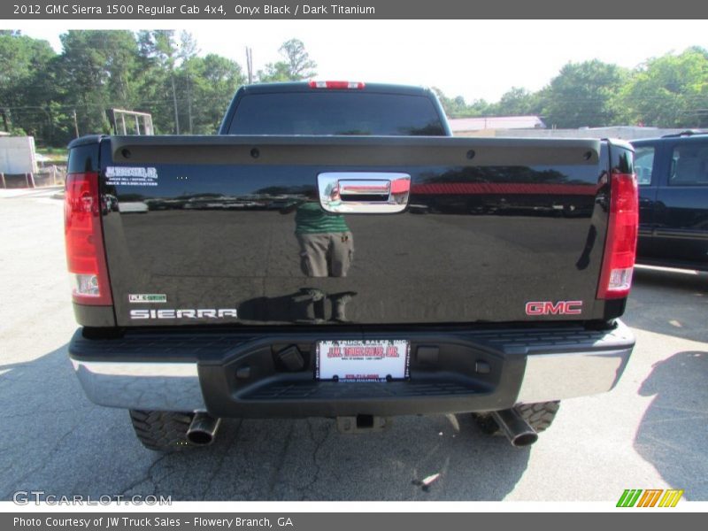 Onyx Black / Dark Titanium 2012 GMC Sierra 1500 Regular Cab 4x4