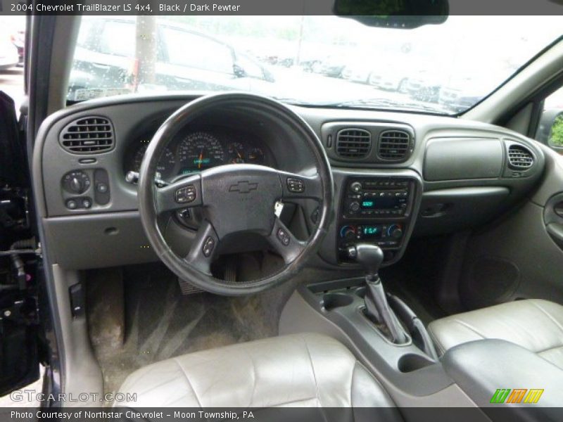 Black / Dark Pewter 2004 Chevrolet TrailBlazer LS 4x4