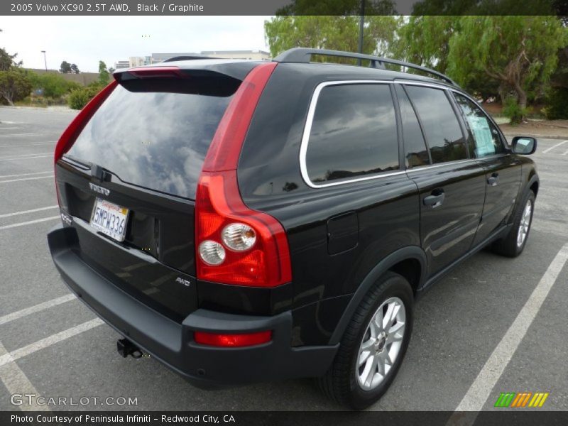 Black / Graphite 2005 Volvo XC90 2.5T AWD