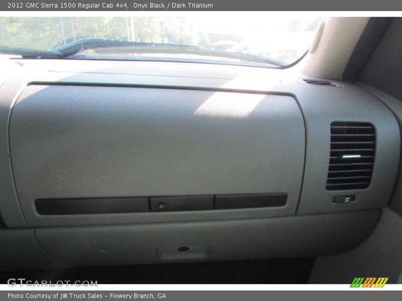Onyx Black / Dark Titanium 2012 GMC Sierra 1500 Regular Cab 4x4