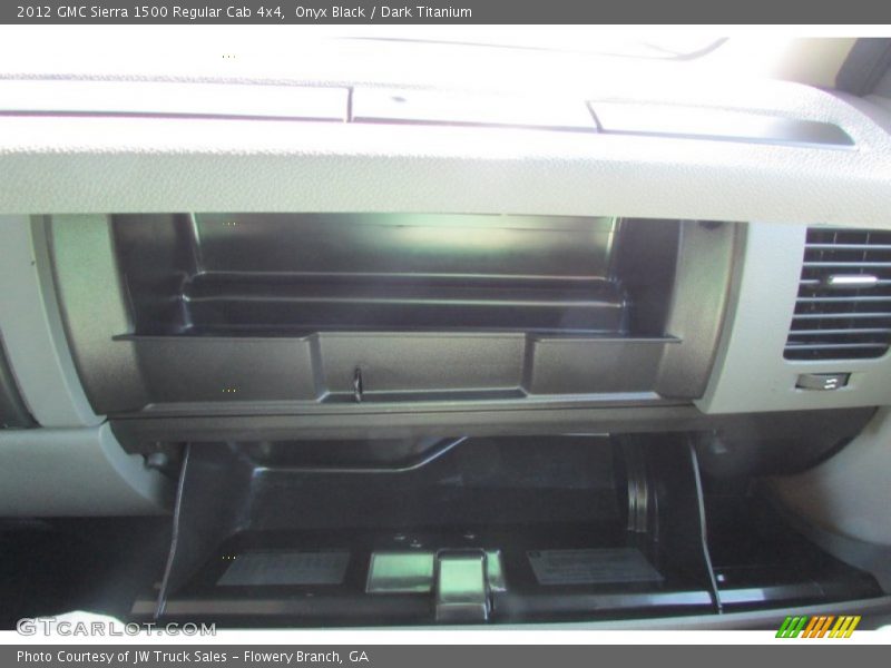 Onyx Black / Dark Titanium 2012 GMC Sierra 1500 Regular Cab 4x4