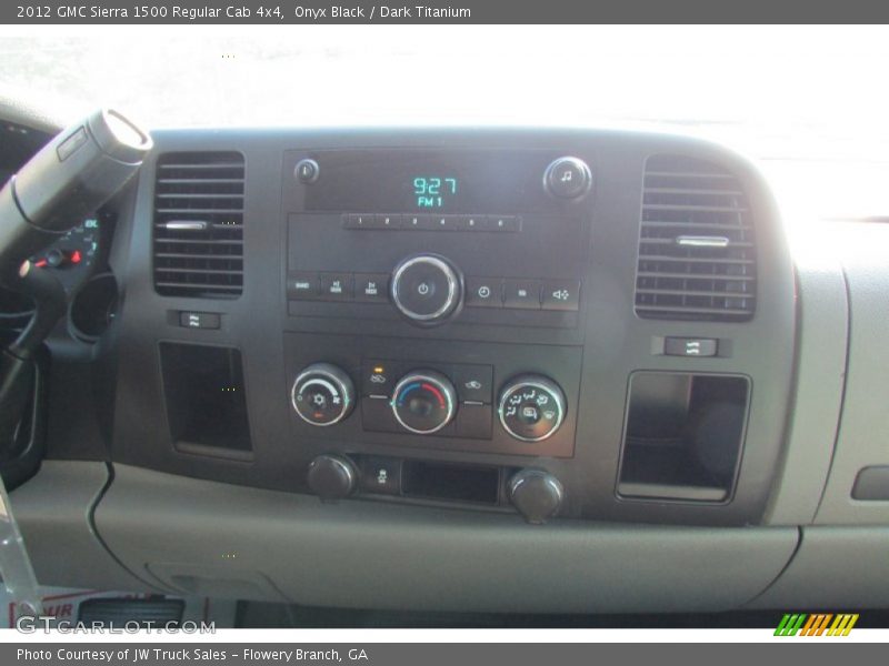 Onyx Black / Dark Titanium 2012 GMC Sierra 1500 Regular Cab 4x4