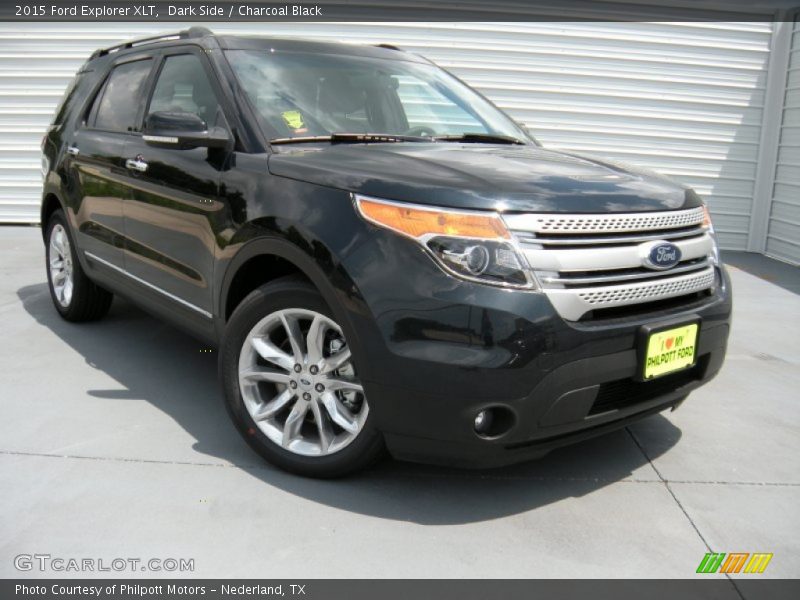 Dark Side / Charcoal Black 2015 Ford Explorer XLT