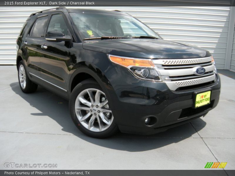 Dark Side / Charcoal Black 2015 Ford Explorer XLT