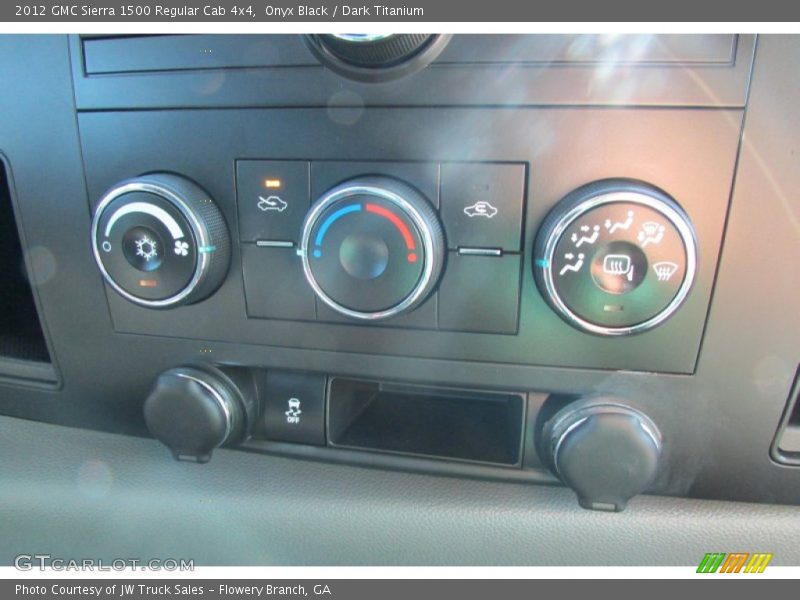 Onyx Black / Dark Titanium 2012 GMC Sierra 1500 Regular Cab 4x4