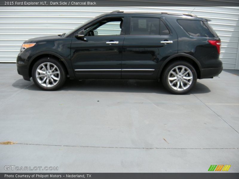Dark Side / Charcoal Black 2015 Ford Explorer XLT