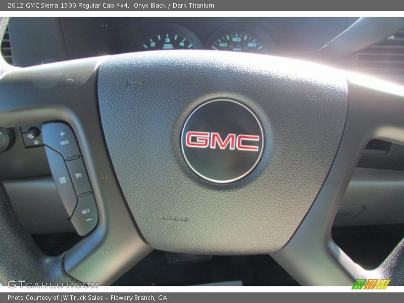 Onyx Black / Dark Titanium 2012 GMC Sierra 1500 Regular Cab 4x4