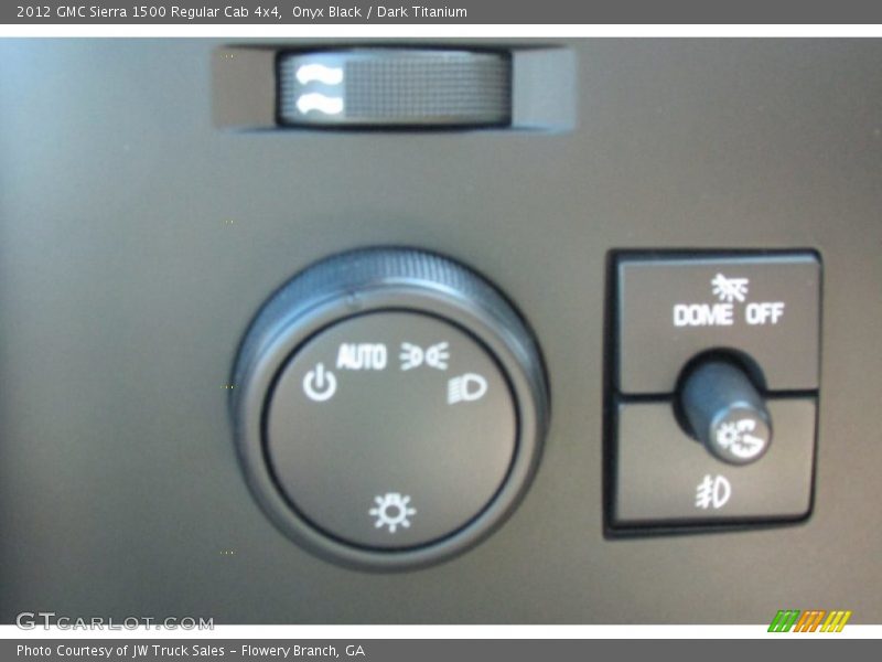 Onyx Black / Dark Titanium 2012 GMC Sierra 1500 Regular Cab 4x4