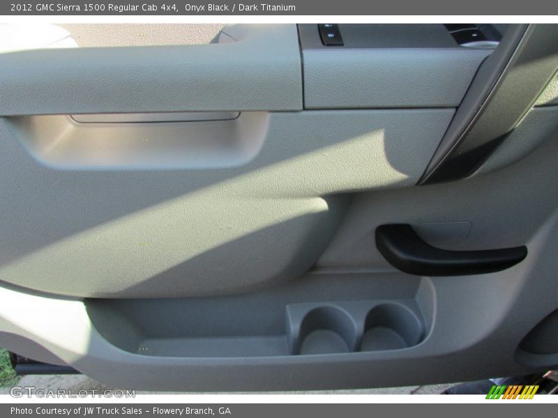 Onyx Black / Dark Titanium 2012 GMC Sierra 1500 Regular Cab 4x4