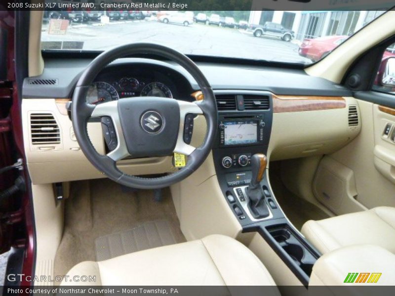  2008 XL7 Limited AWD Beige Interior