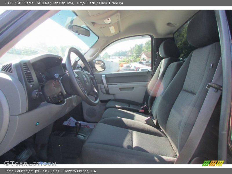 Onyx Black / Dark Titanium 2012 GMC Sierra 1500 Regular Cab 4x4