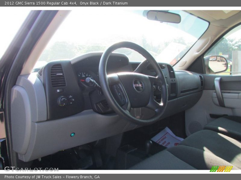 Onyx Black / Dark Titanium 2012 GMC Sierra 1500 Regular Cab 4x4